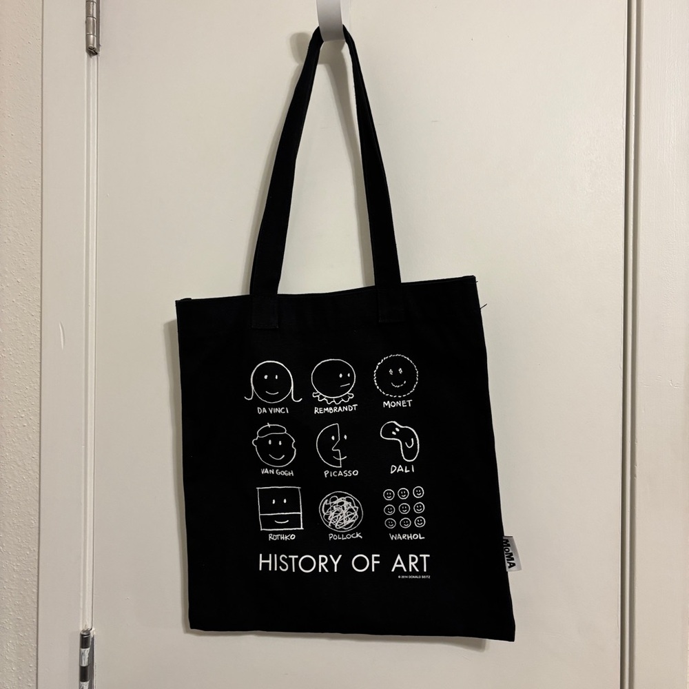 MOMA History of Art Black Tote Bag